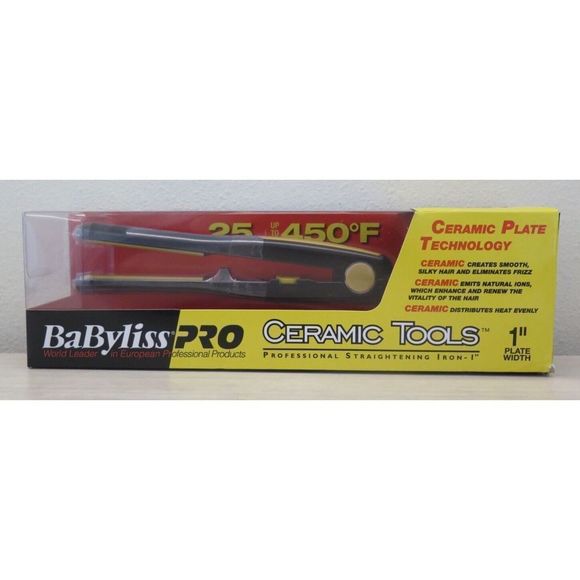 BaByliss PRO CT2555 Ceramic Tools 1" Professional Straightening Iron - Picture 1 of 5